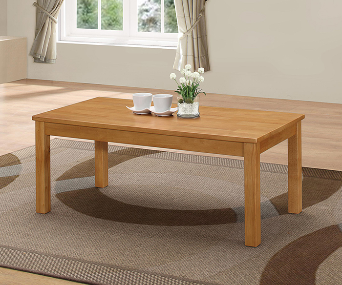York Rubber Wood Coffee Table - Click Image to Close